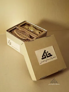 سفال برجسته قالبی طرح پارسه «مجموعه سفال پارسه 25»