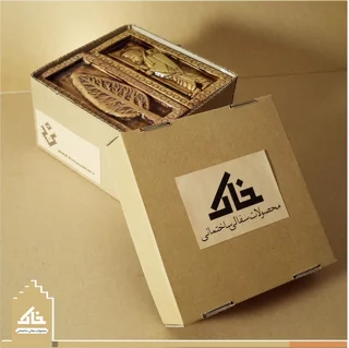 سفال برجسته قالبی طرح پارسه «مجموعه سفال پارسه 25»